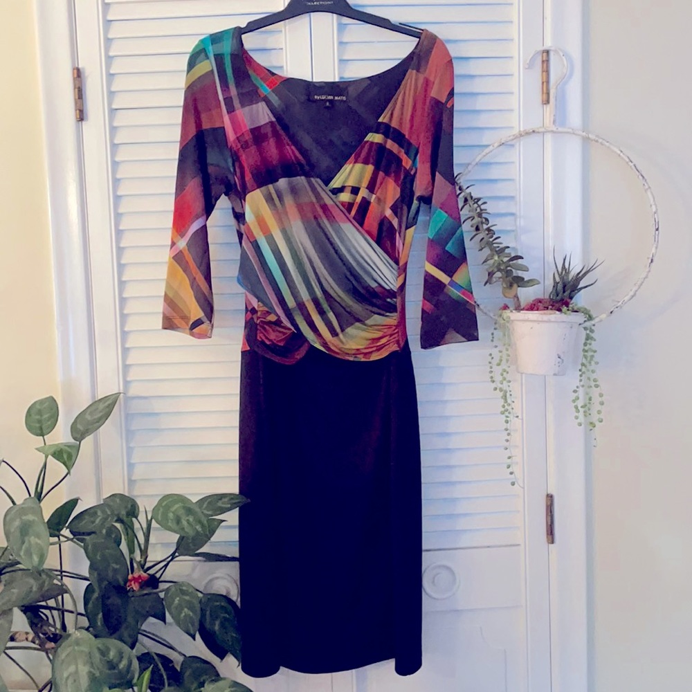 💄 Lucian Matis colourful classy dress size S